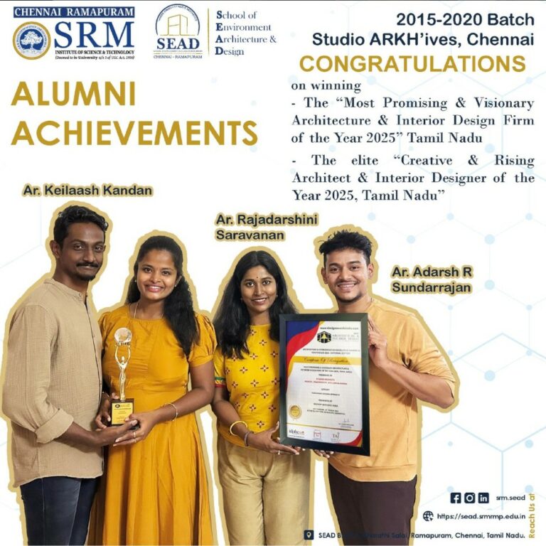 Home - SRM Sead - School Of Environment Architecture and Design