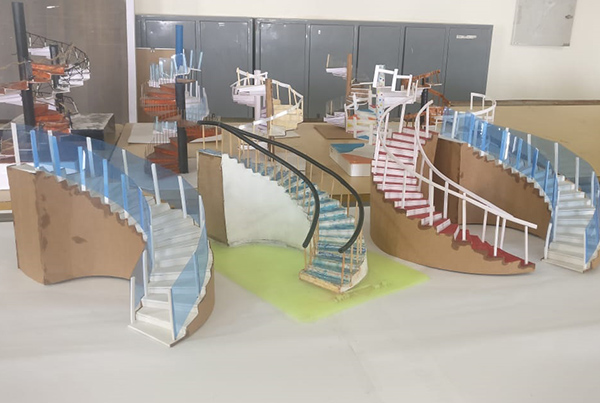 A Learning Session on Bifurcated Staircases