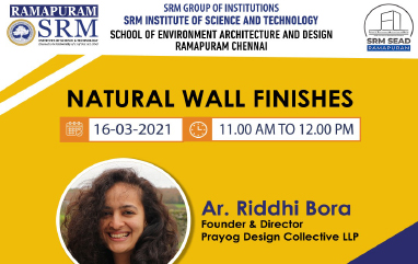 Guest Lecture on Natural Wall Finishes