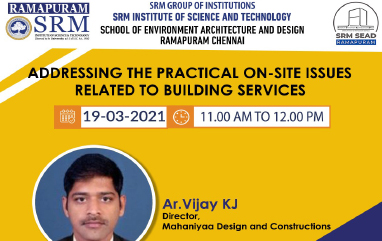 Guest Lecture on Addressing the practical on-site issues related to building services